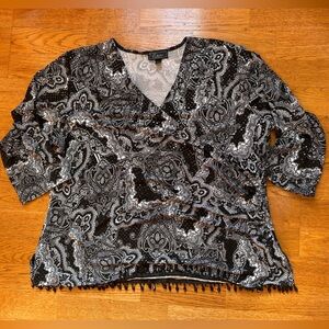 Dress Barn Sequin Top